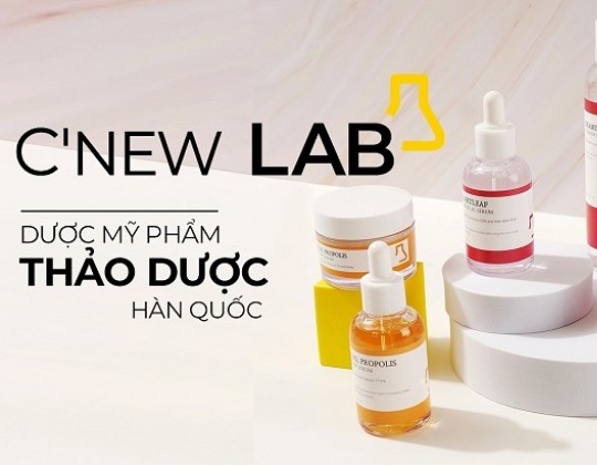 Tổng quan C'New Labs - Thương hiệu dược mỹ phẩm thảo dược Hàn Quốc