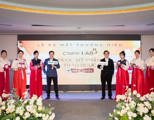 C’New Lab – Thương hiệu dược mỹ phẩm thảo dược Hàn Quốc chính thức ra mắt tại thị trường Việt Nam