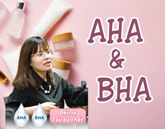 Sử dụng sản phẩm có nồng độ AHA và BHA bao nhiêu để tránh kích ứng da?