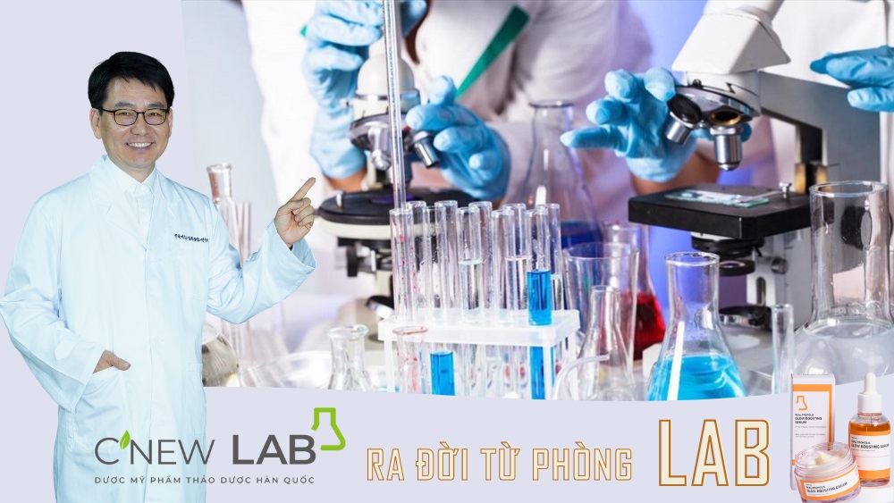 C'new Lab - Dược mỹ phẩm thảo dược ra đời từ phòng Lab