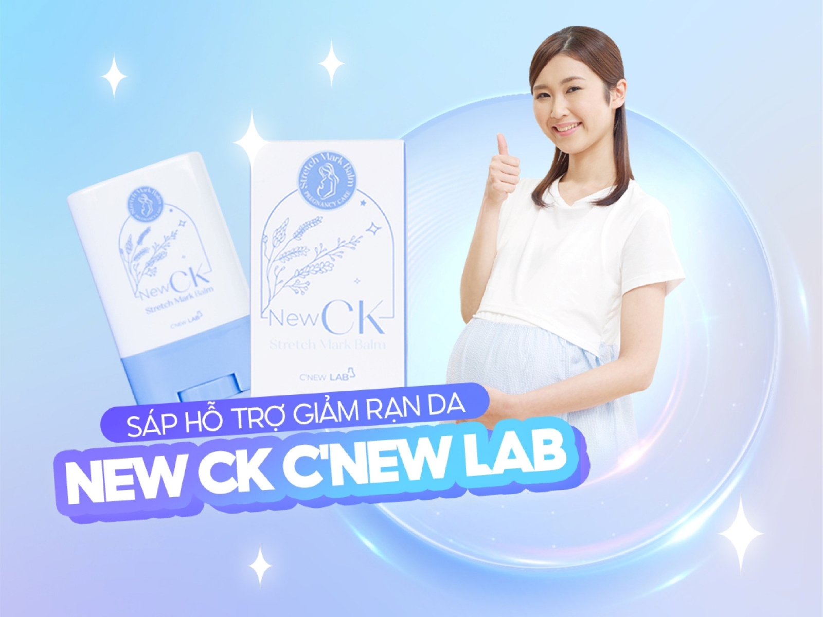 C’New Lab New CK - Sáp rạn da dạng Balm dành cho bà bầu