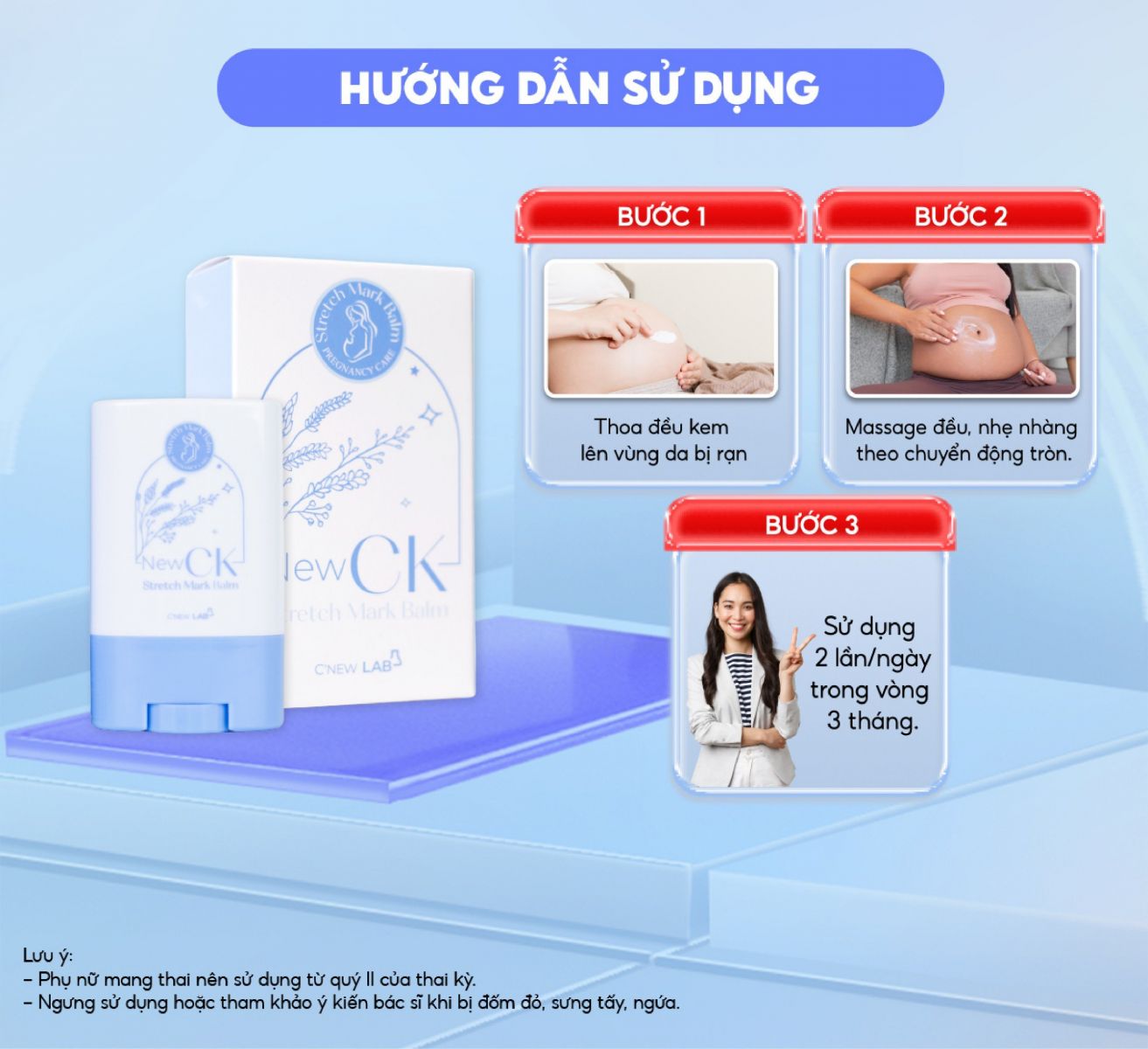 C’New Lab New CK - Sáp rạn da dạng Balm dành cho bà bầu