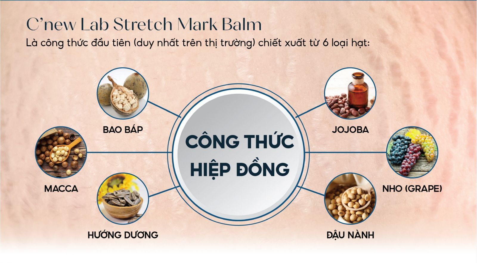 C’New Lab New CK - Sáp rạn da dạng Balm dành cho bà bầu