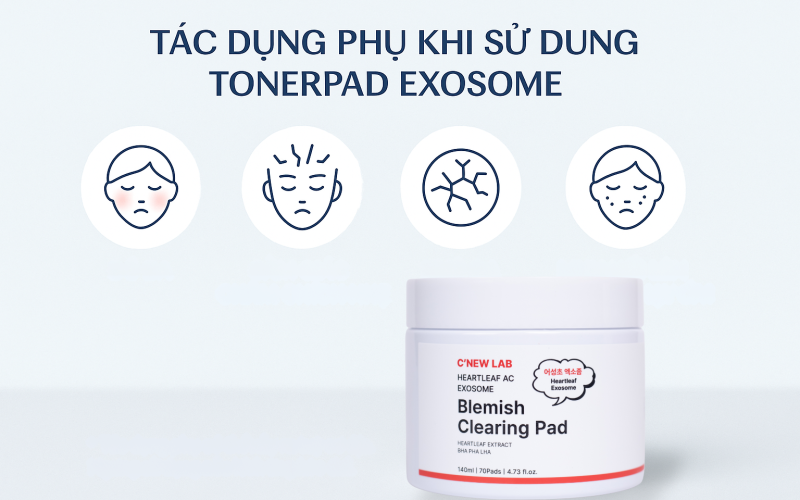 TÁC DỤNG PHỤ TONER PAD