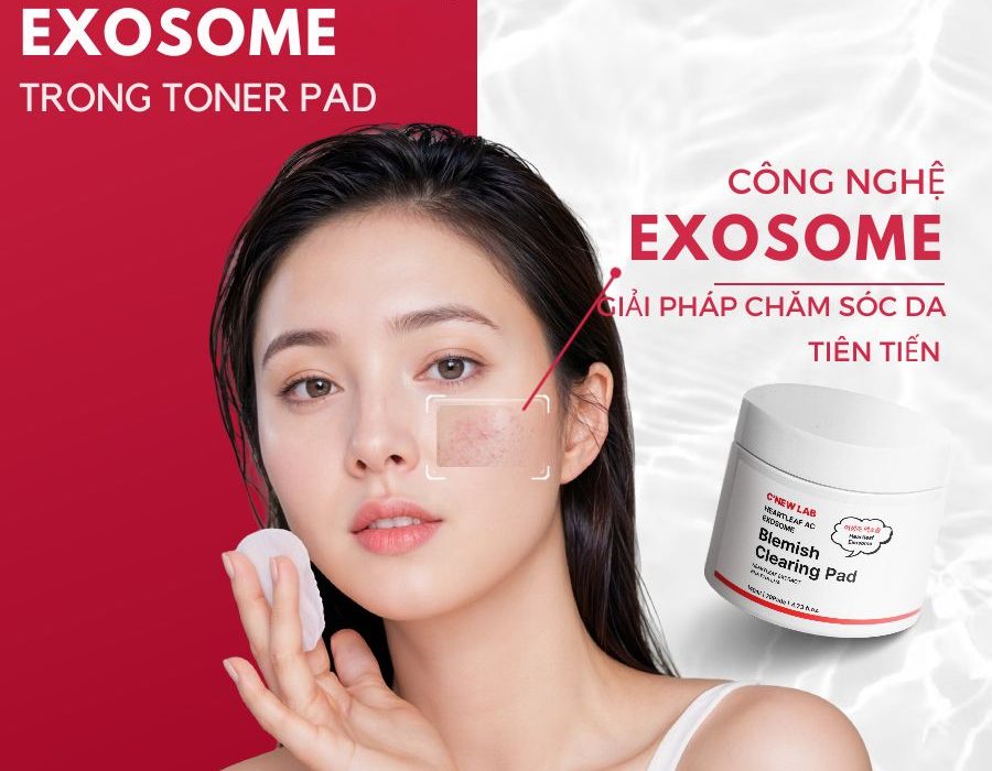 ỨNG DỤNG CÔNG NGHỆ EXOSOME TONER PAD ỨNG DỤNG CÔNG NGHỆ EXOSOME TONER PAD